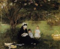 Morisot, Berthe - Lilacs at Maurencourt
